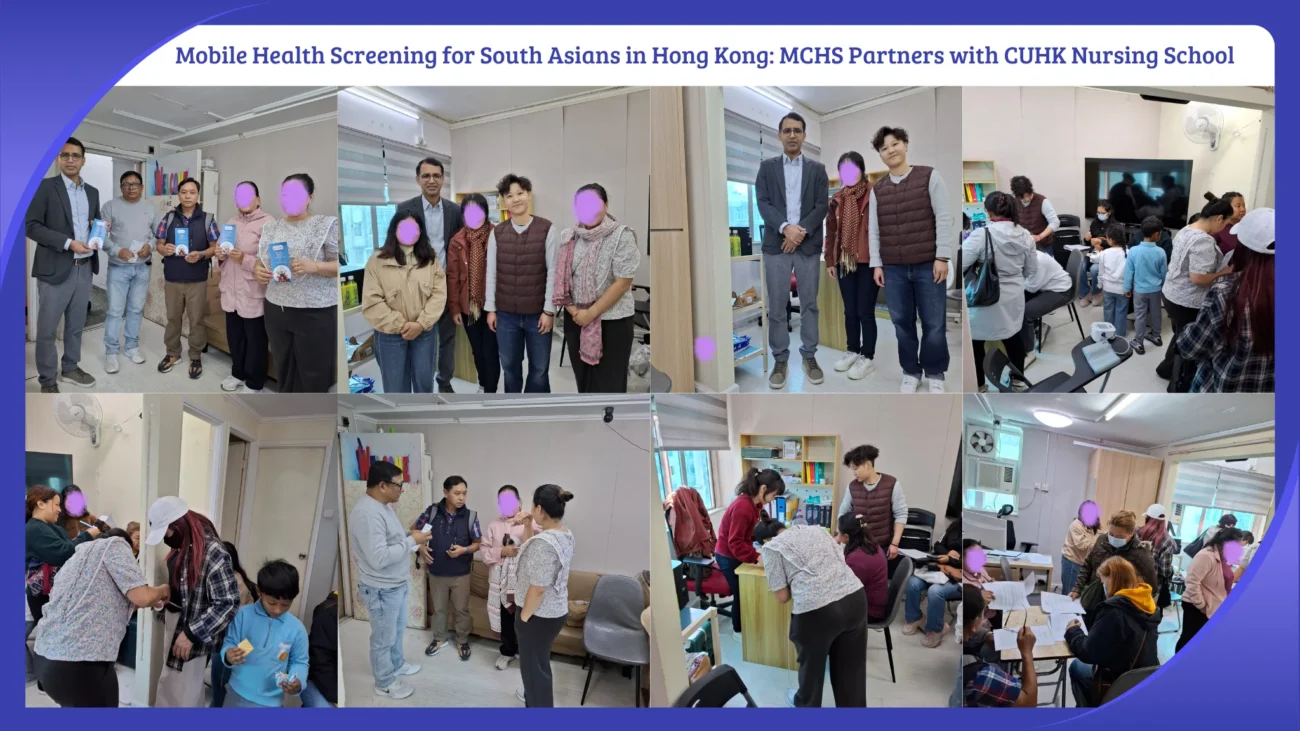 Mobile Health Screening for South Asians in Hong Kong_ MCHS Partners with CUHK Nursing School