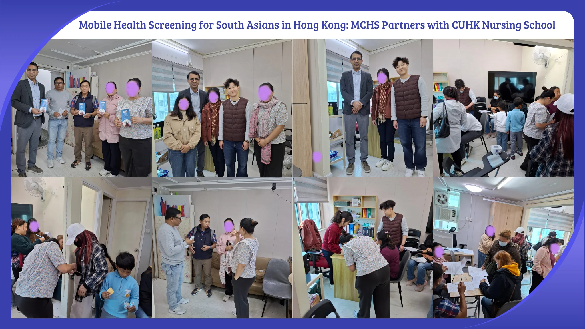 Mobile Health Screening for South Asians in Hong Kong_ MCHS Partners with CUHK Nursing School